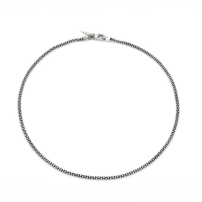 Collana Giovanni Raspini Maglia Popcorn in Argento