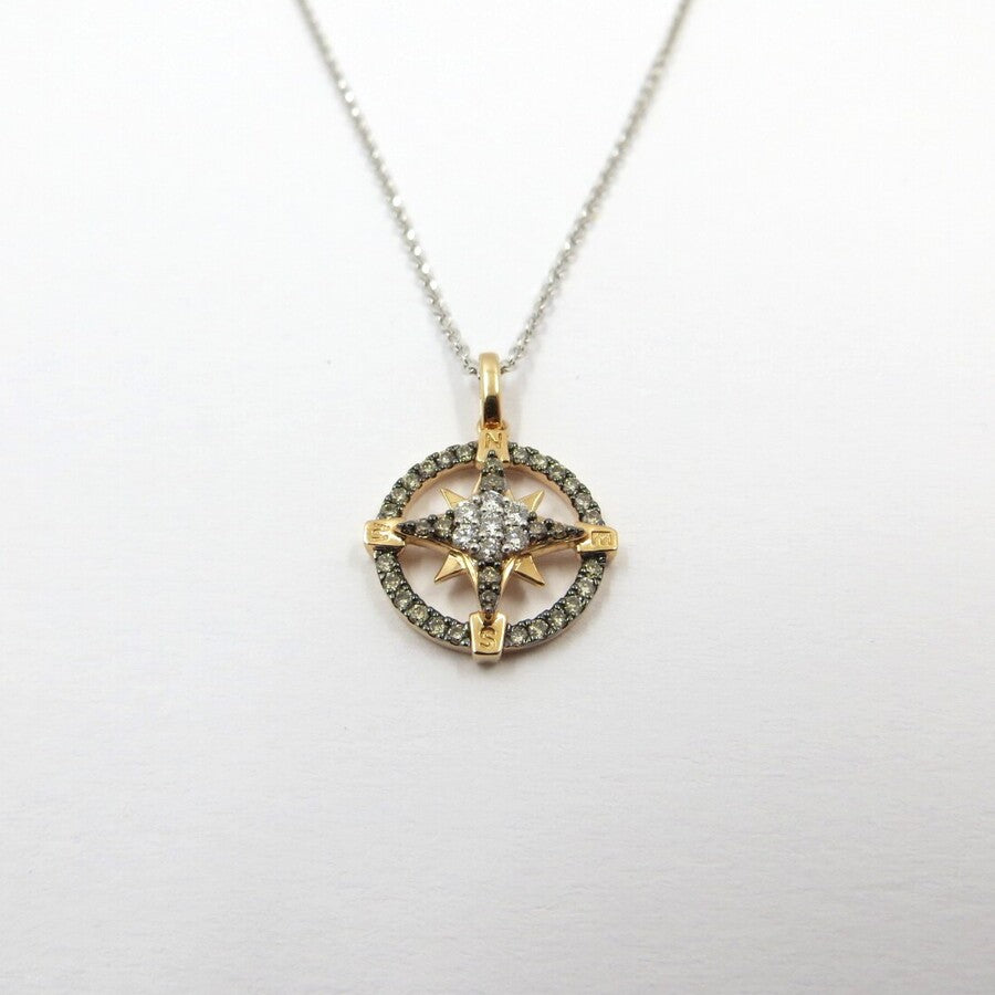 Collana ZANCAN Rosa dei venti Oro e Diamanti