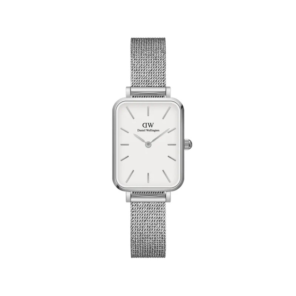 Orologio Daniel Wellington Quadro Pressed Sterlig Silver/White