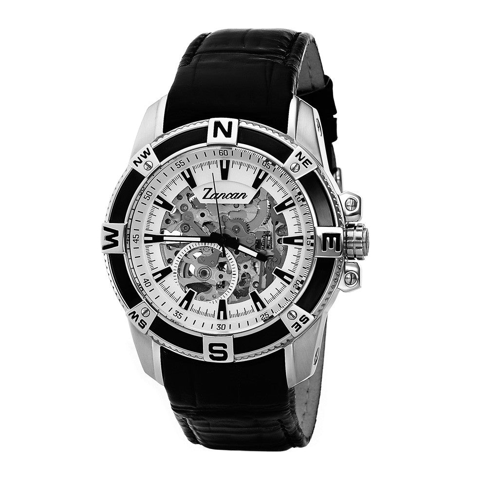 Orologio Uomo Automatico ZANCAN Silver/Black