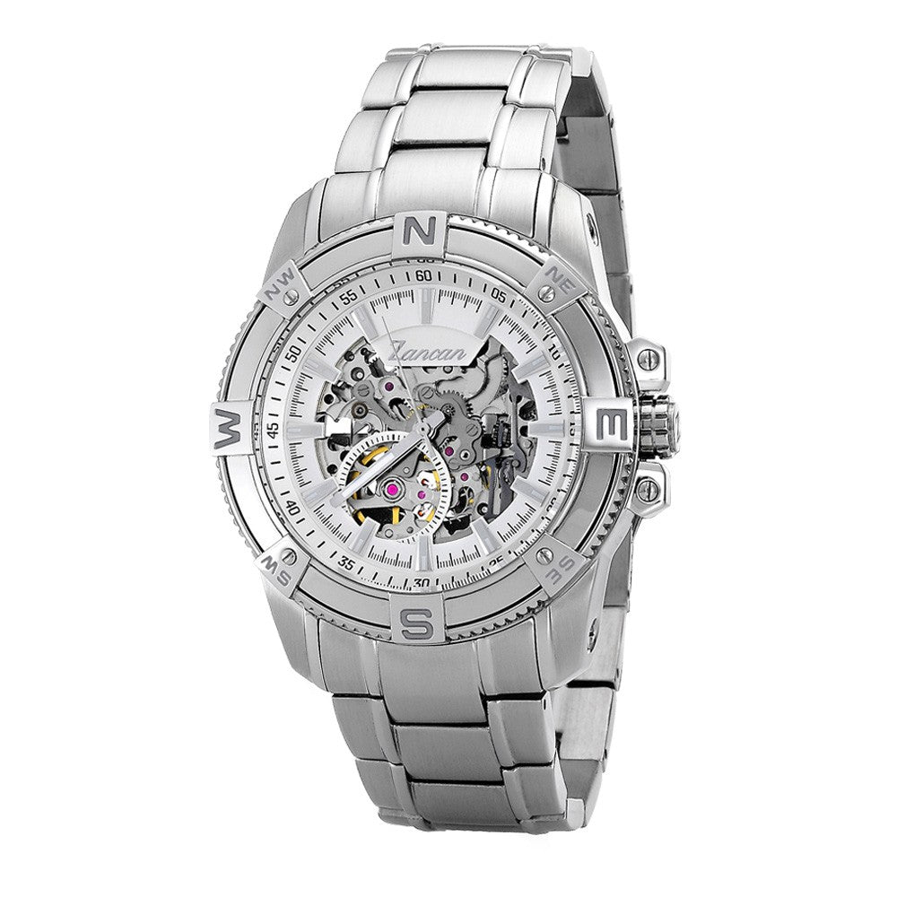 Orologio Uomo Automatico ZANCAN Silver