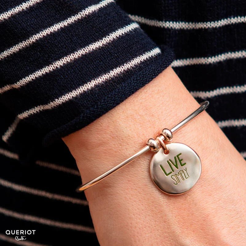 Moneta Charm QUERIOT CIVITA "LIVE SIMPLY"