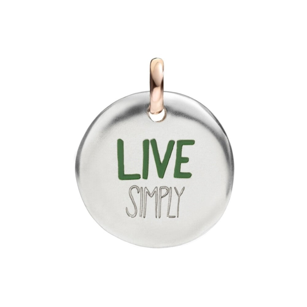 Moneta Charm QUERIOT CIVITA "LIVE SIMPLY"