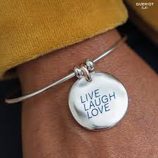 Moneta Charm QUERIOT CIVITA "LIVE LAUGH LOVE"