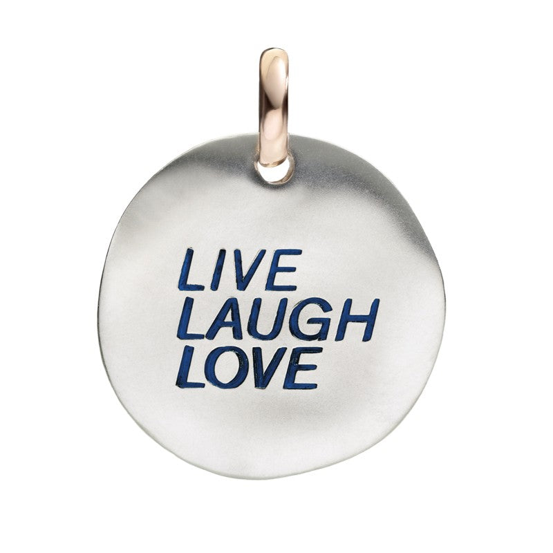 Moneta Charm QUERIOT CIVITA "LIVE LAUGH LOVE"