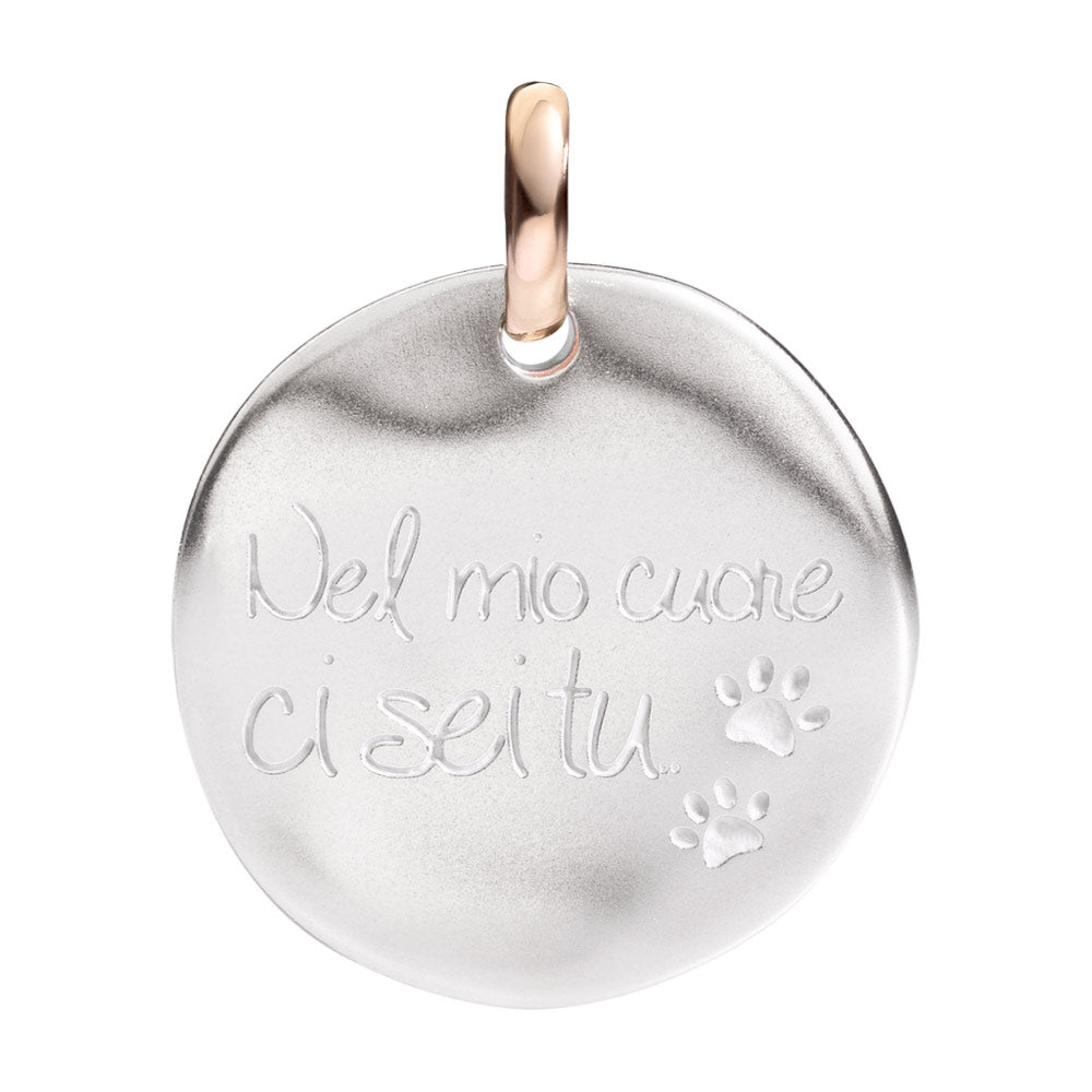Moneta Charm QUERIOT CIVITA "Nel mio cuore ci sei tu"