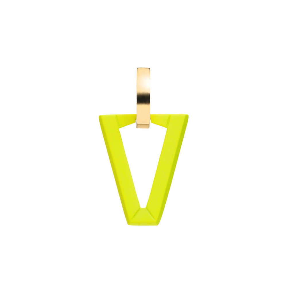 Mono Orecchino VALENTINA FERRAGNI Uali Fluo Lime
