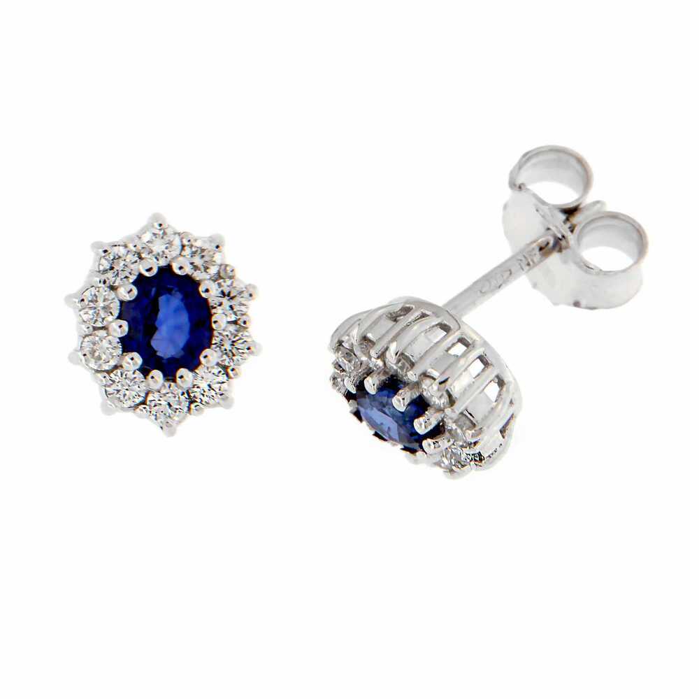 Orecchini DAVITE&DELUCCHI Oro Diamanti e Smeraldi