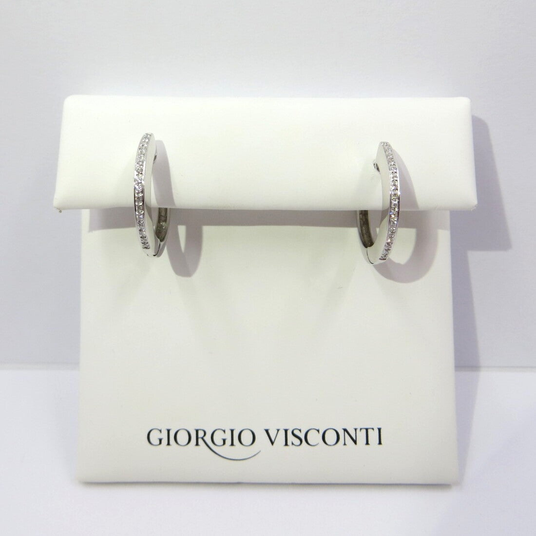 Orecchini a cerchietto GIORGIO VISCONTI in Oro e Diamanti