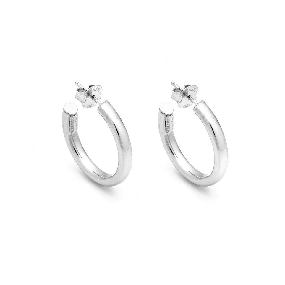Orecchini Cerchio Argento Giovanni Raspini Silk Mini