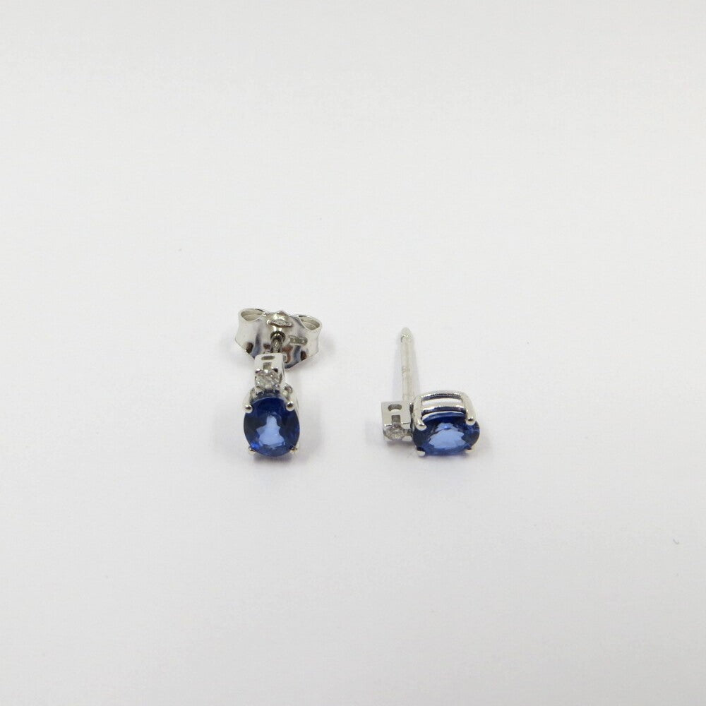 Orecchini DAVITE&DELUCCHI Oro, Brillanti e Zaffiri Blu