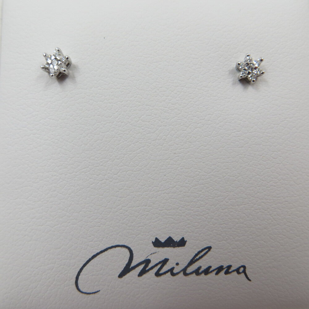 Orecchini punto luce MILUNA con diamanti