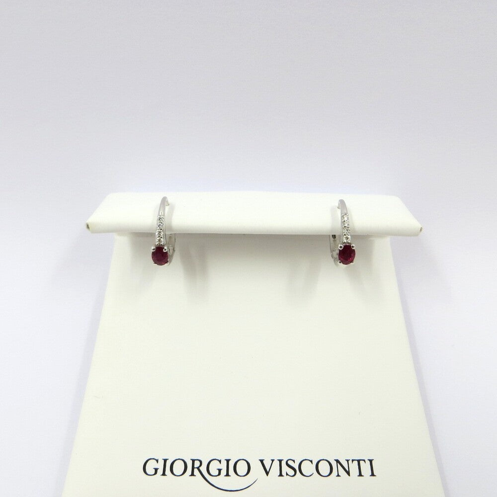 Orecchini GIORGIO VISCONTI Oro, Diamanti e Rubini