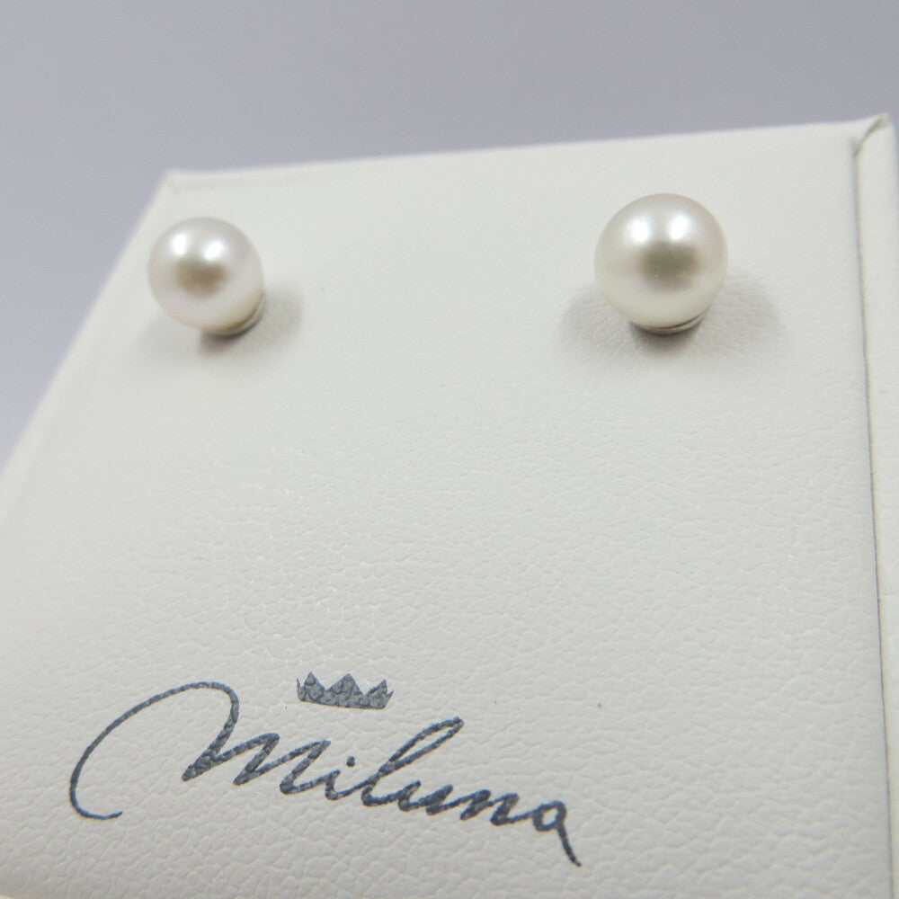 Orecchini Miluna con Perle Akoya 7-7,5 mm