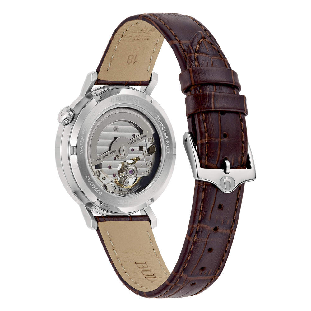 Orologio BULOVA Aerojet Automatic mm White/Brown