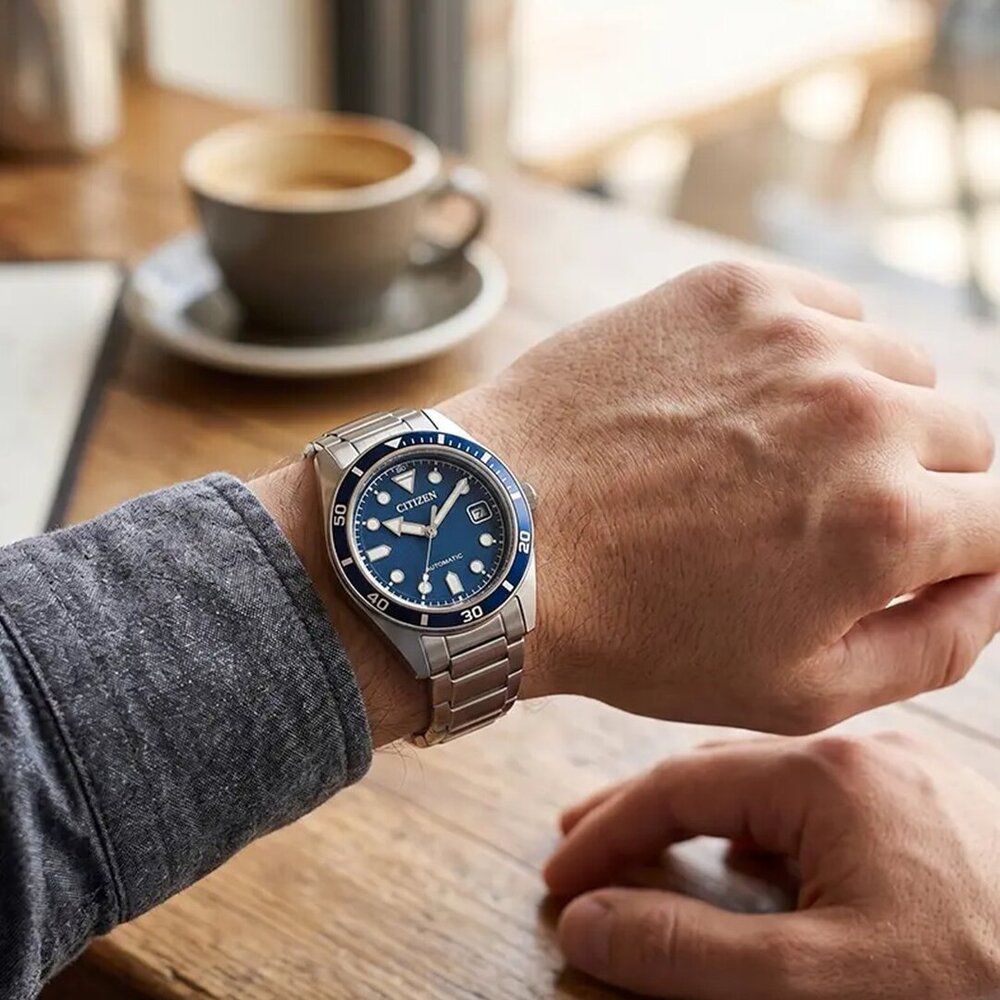Orologio Automatico Citizen Blu 38 mm