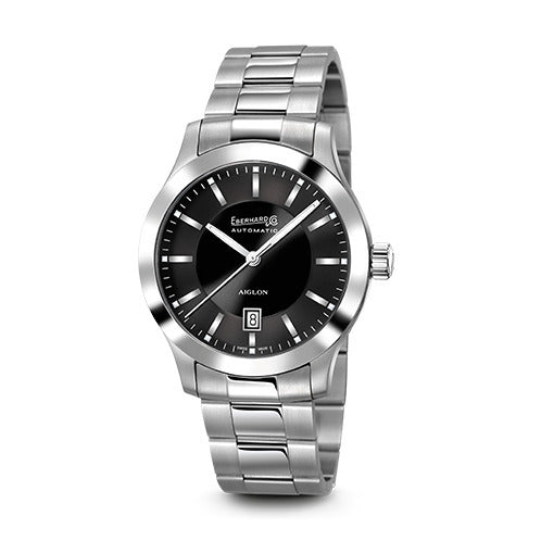 Orologio Automatico Eberhard Aiglon Grande Taille Silver/Black