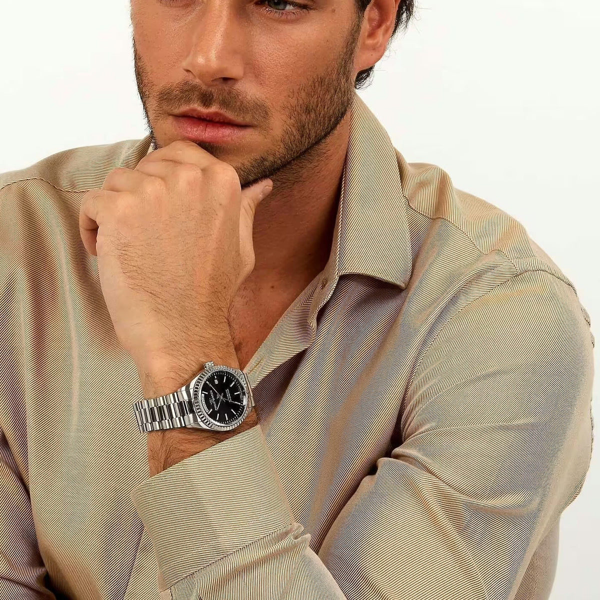 Orologio Automatico PHILIP WATCH Caribe Silver/Black