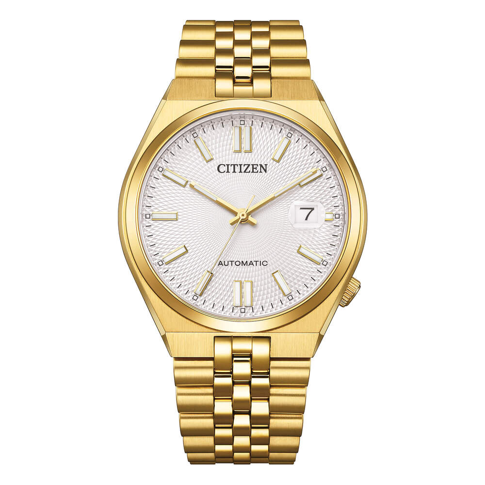 Orologio Automatico CITIZEN Tsuyosa 60 Gold & White