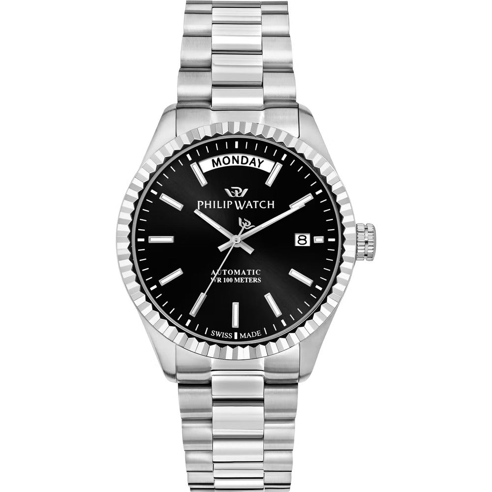 Orologio Automatico PHILIP WATCH Caribe Silver/Black