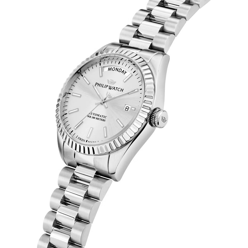 Orologio Automatico PHILIP WATCH Caribe Silver