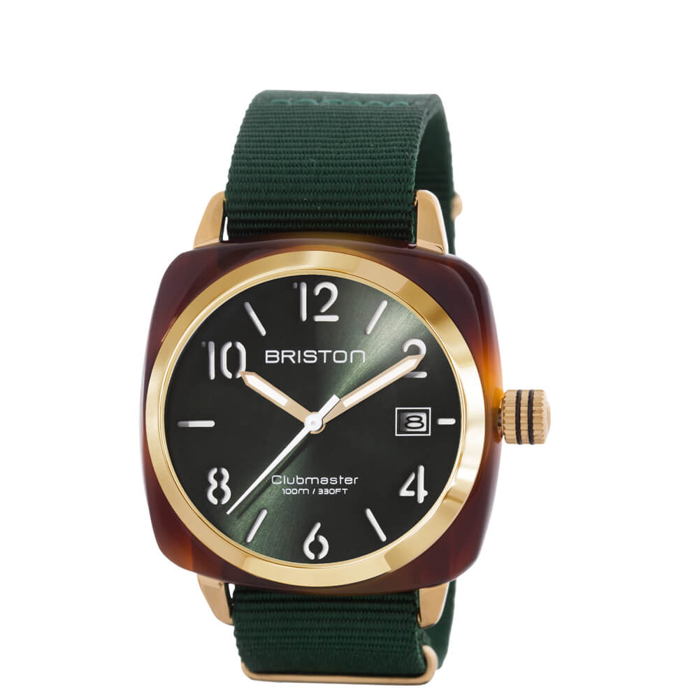 Orologio BRISTON Clubmaster Classic Acetate Gold
