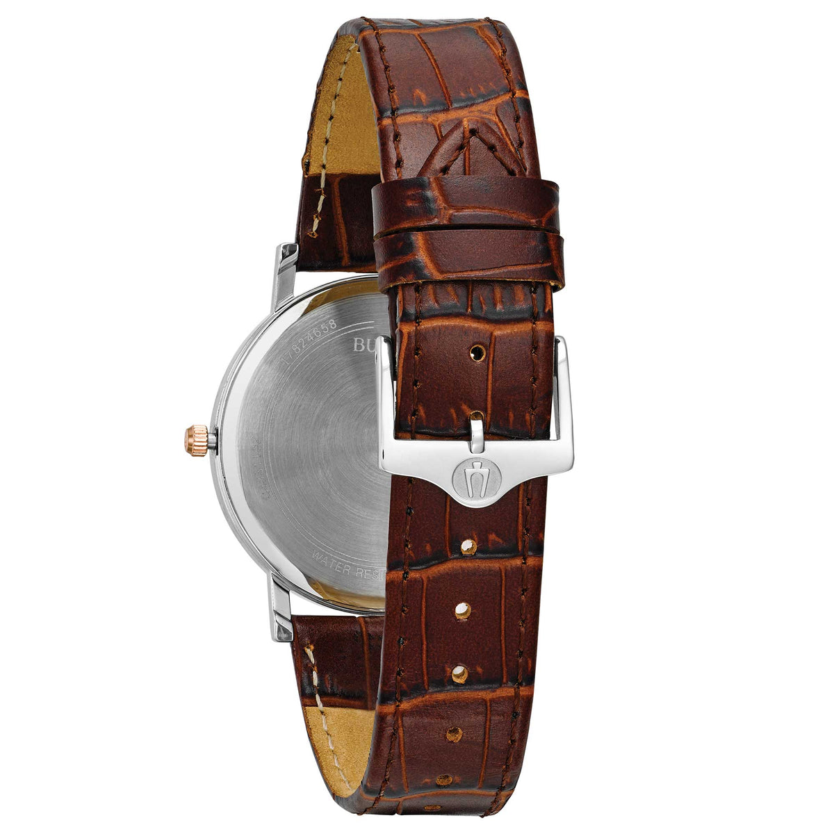 Orologio uomo BULOVA Classic Elegant Brown/Gold Rose