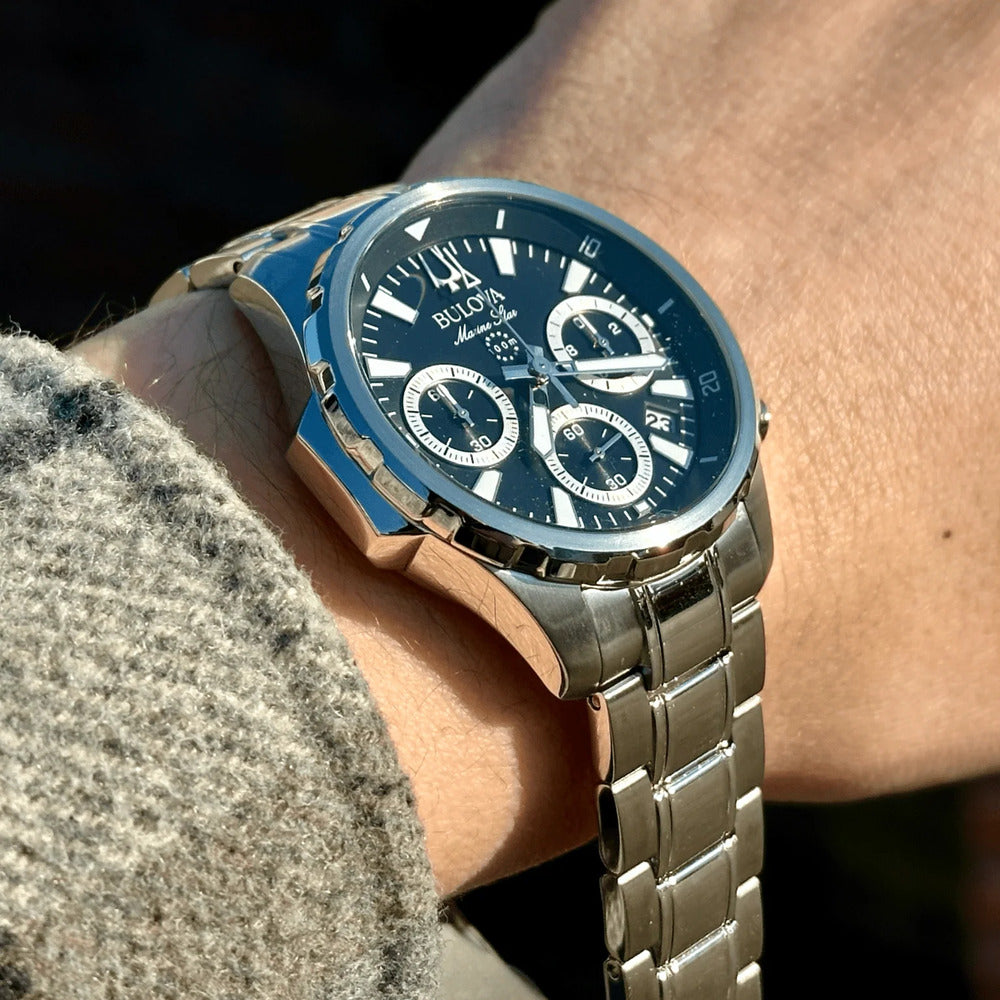 Orologio Uomo BULOVA Marine Star Crono Black