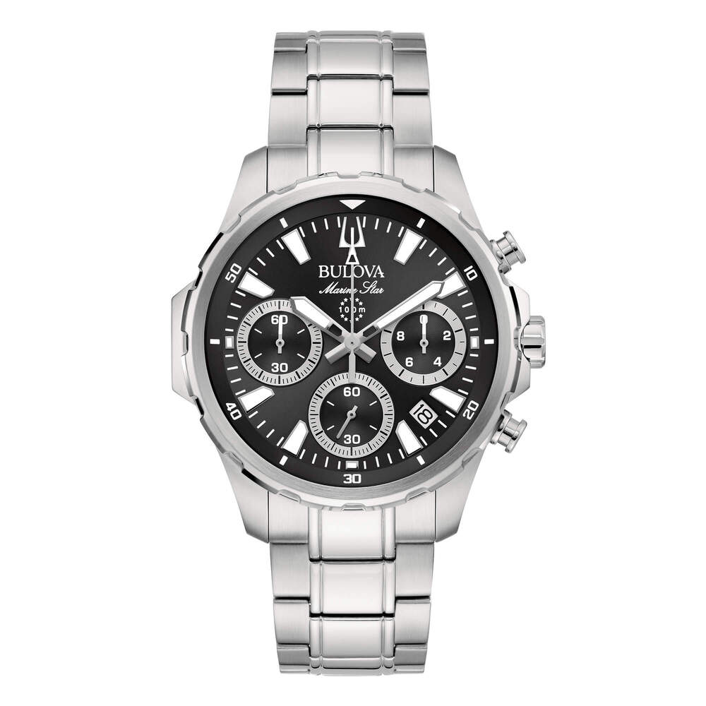 Orologio Uomo BULOVA Marine Star Crono Black