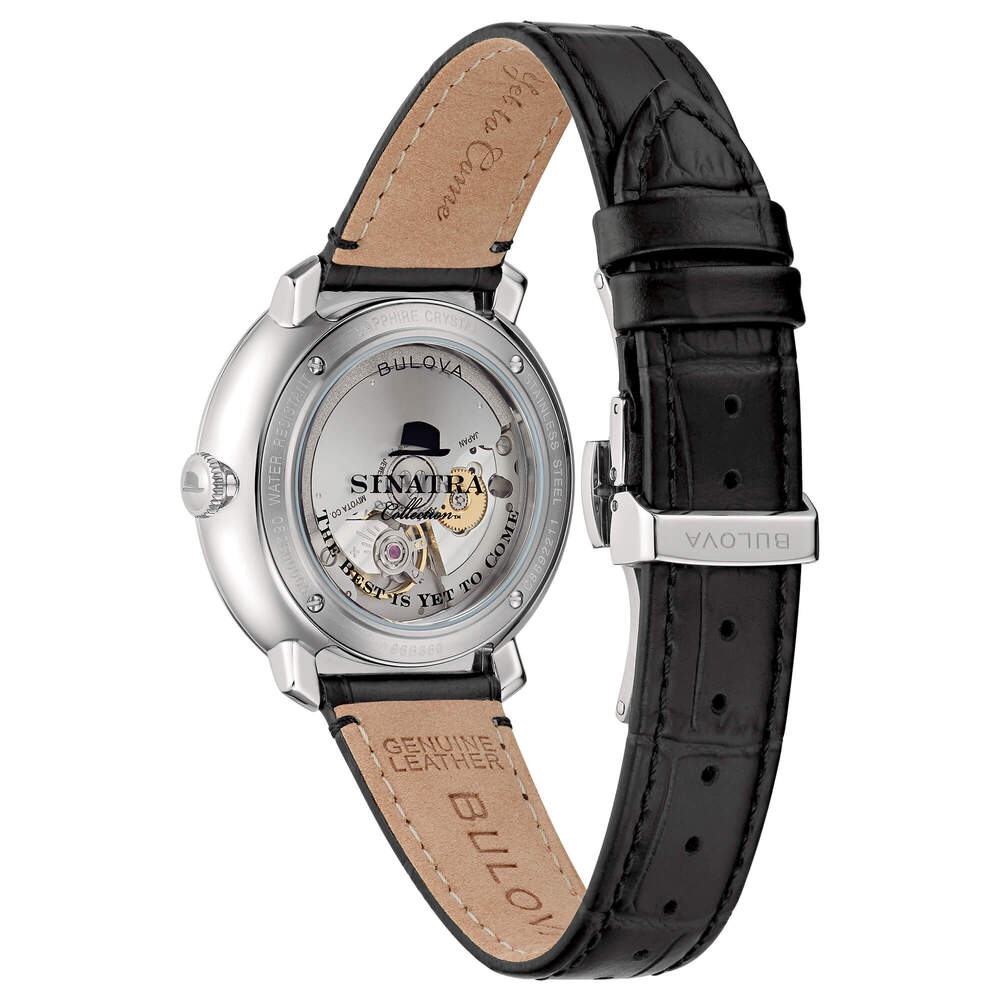 Orologio uomo BULOVA Frank Sinatra Black