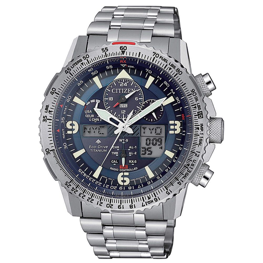 Orologio CITIZEN Radiocontrollato Super Titanio Skyhawk