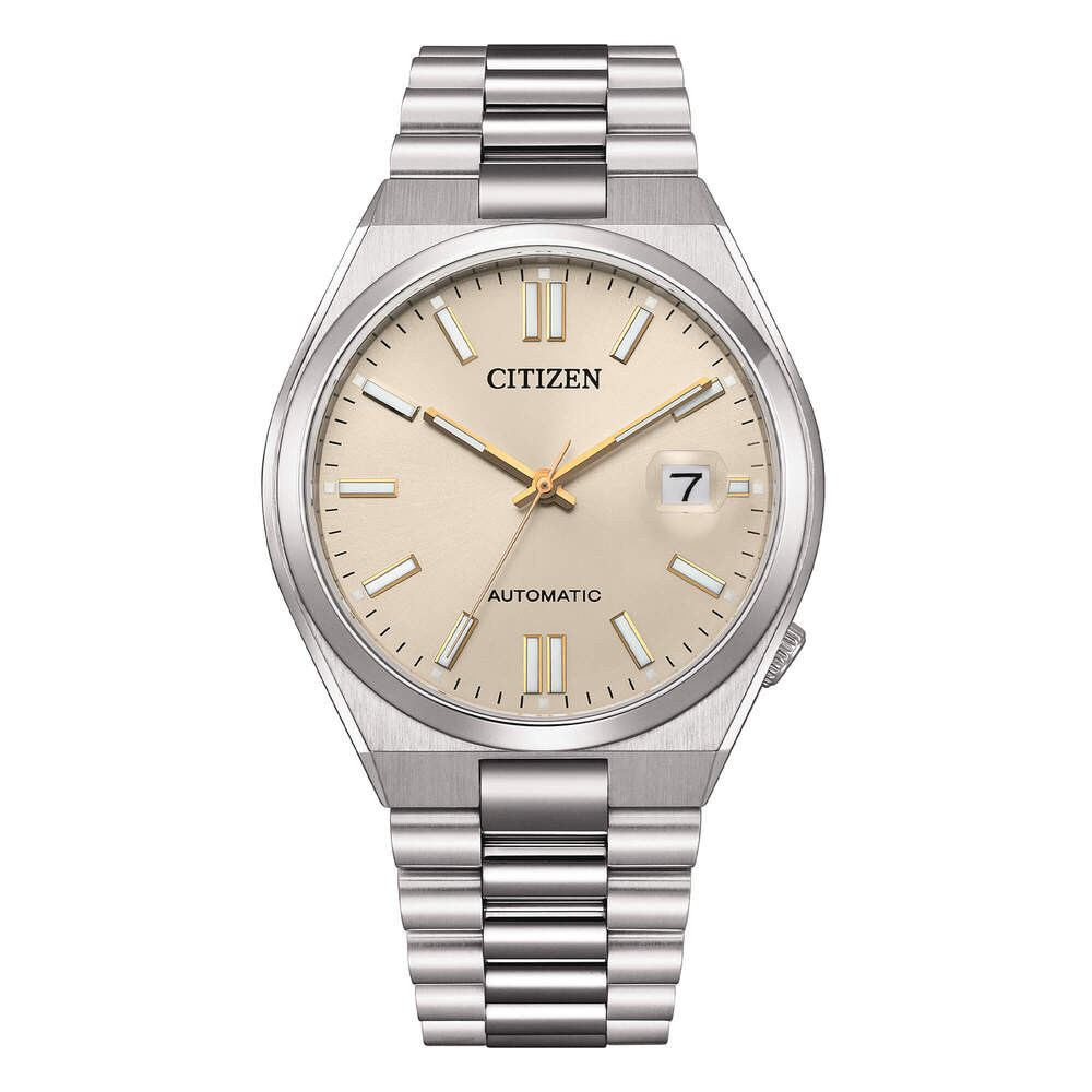 Orologio CITIZEN Automatico Tsuyosa Beige