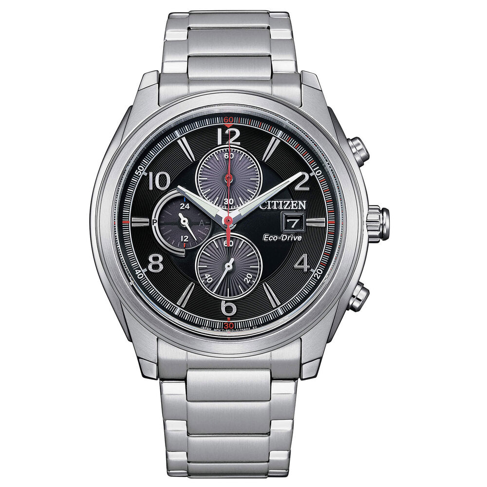 Orologio Uomo Citizen Crono Black