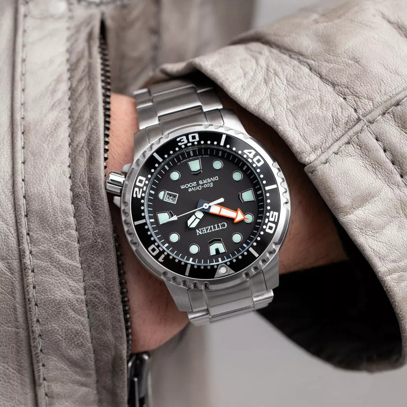 Orologio CITIZEN Diver's Eco Drive mt Silver/Black