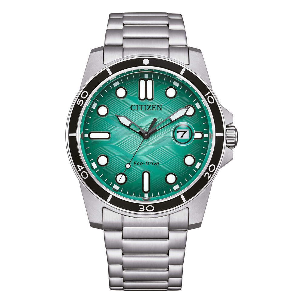 Orologio Uomo CITIZEN Marine Silver/Turquoise