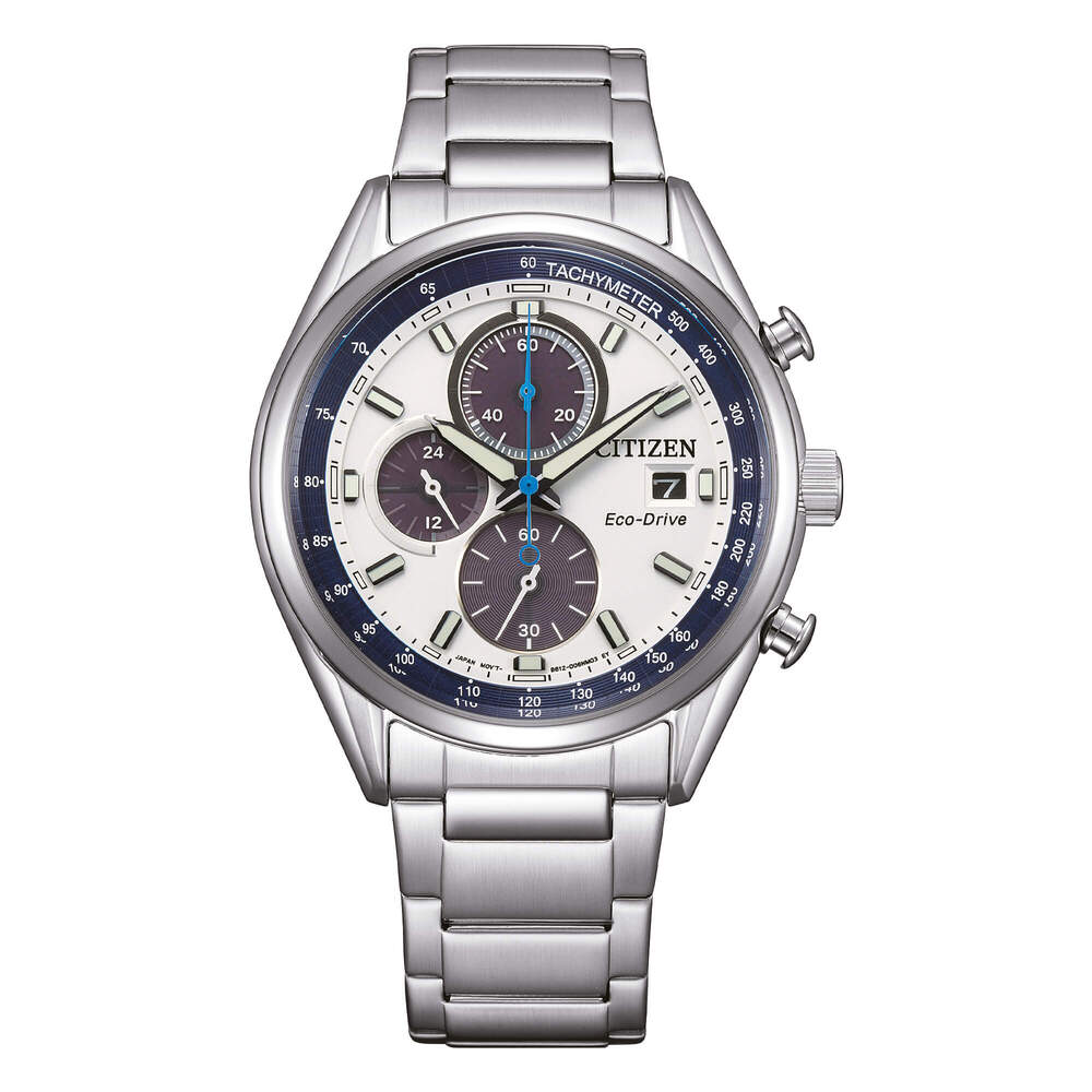 Orologio CITIZEN Metropolitan Crono Silver/White
