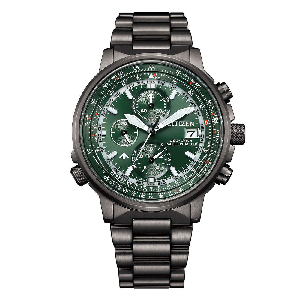 Orologio CITIZEN Crono Pilot Radiocontrollato mm