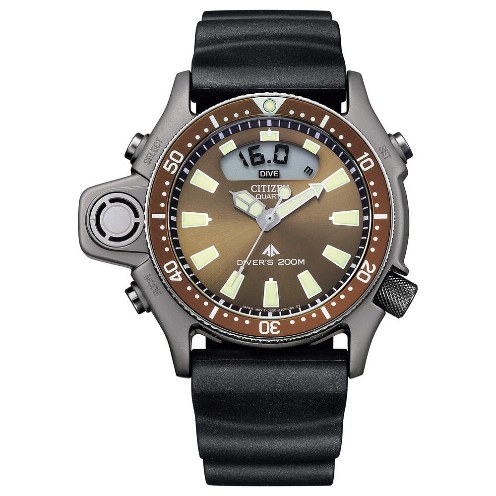 Orologio Citizen AQUALAND I LIMITED EDITION Brown