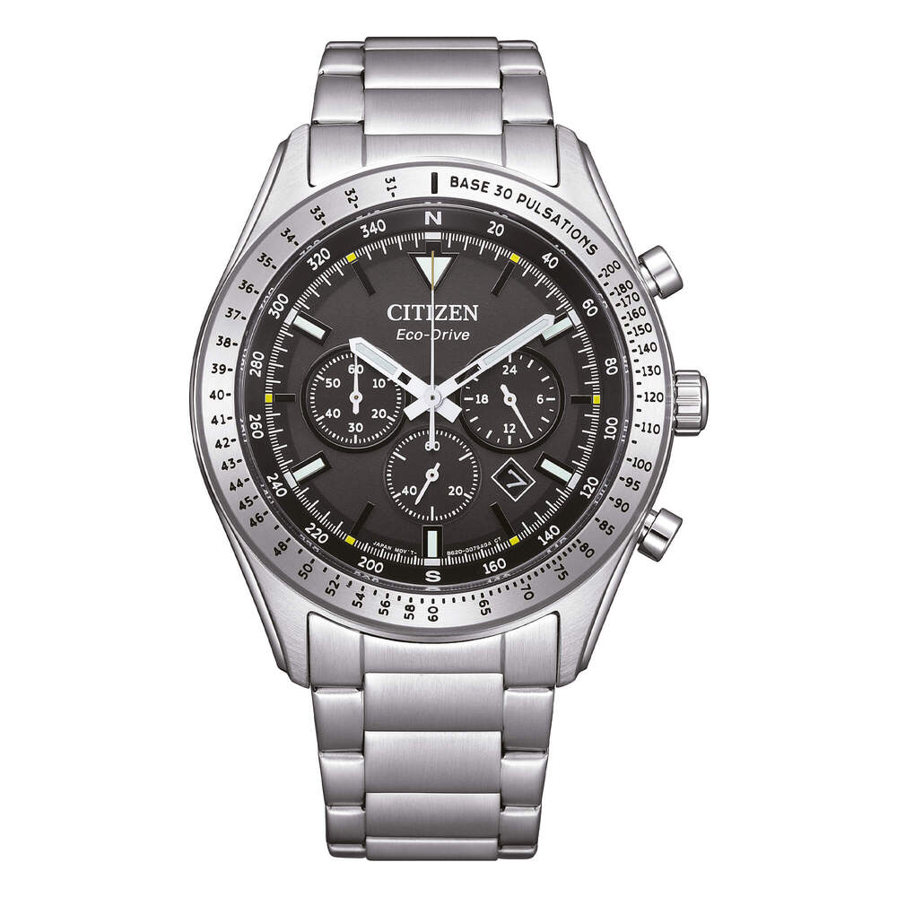 Orologio CITIZEN Rescue Crono Silver/Black