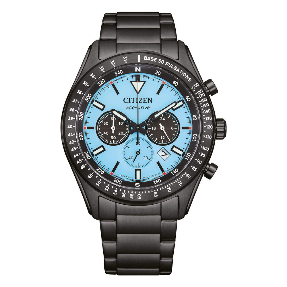 Orologio CITIZEN Rescue Crono Nero/Turchese
