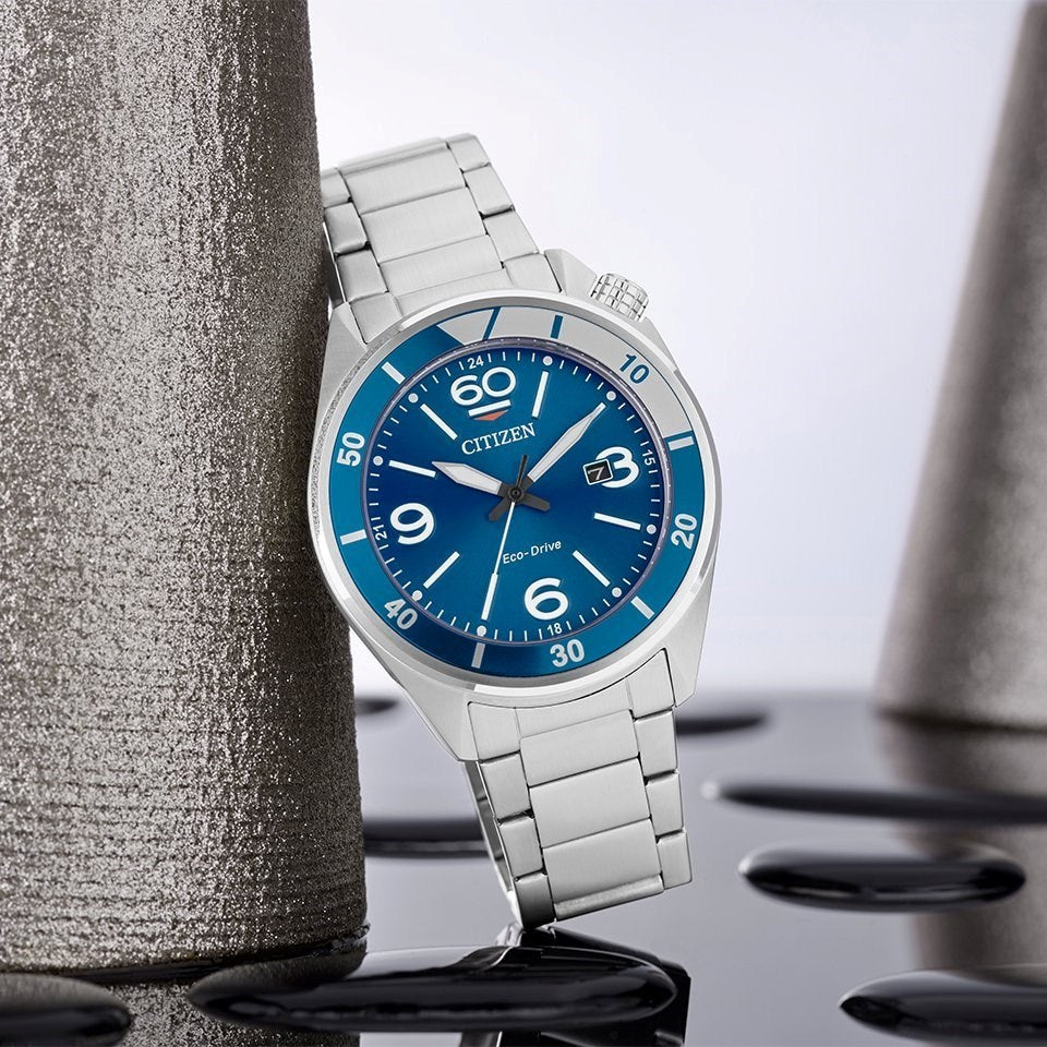 Orologio Uomo Citizen Seaplane Blue