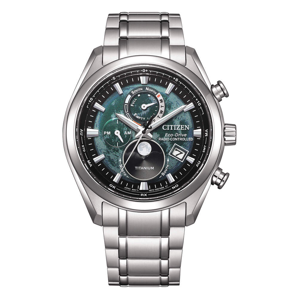 Orologio Citizen Radiocontrollato Tsuki yomi Moonphase Verde