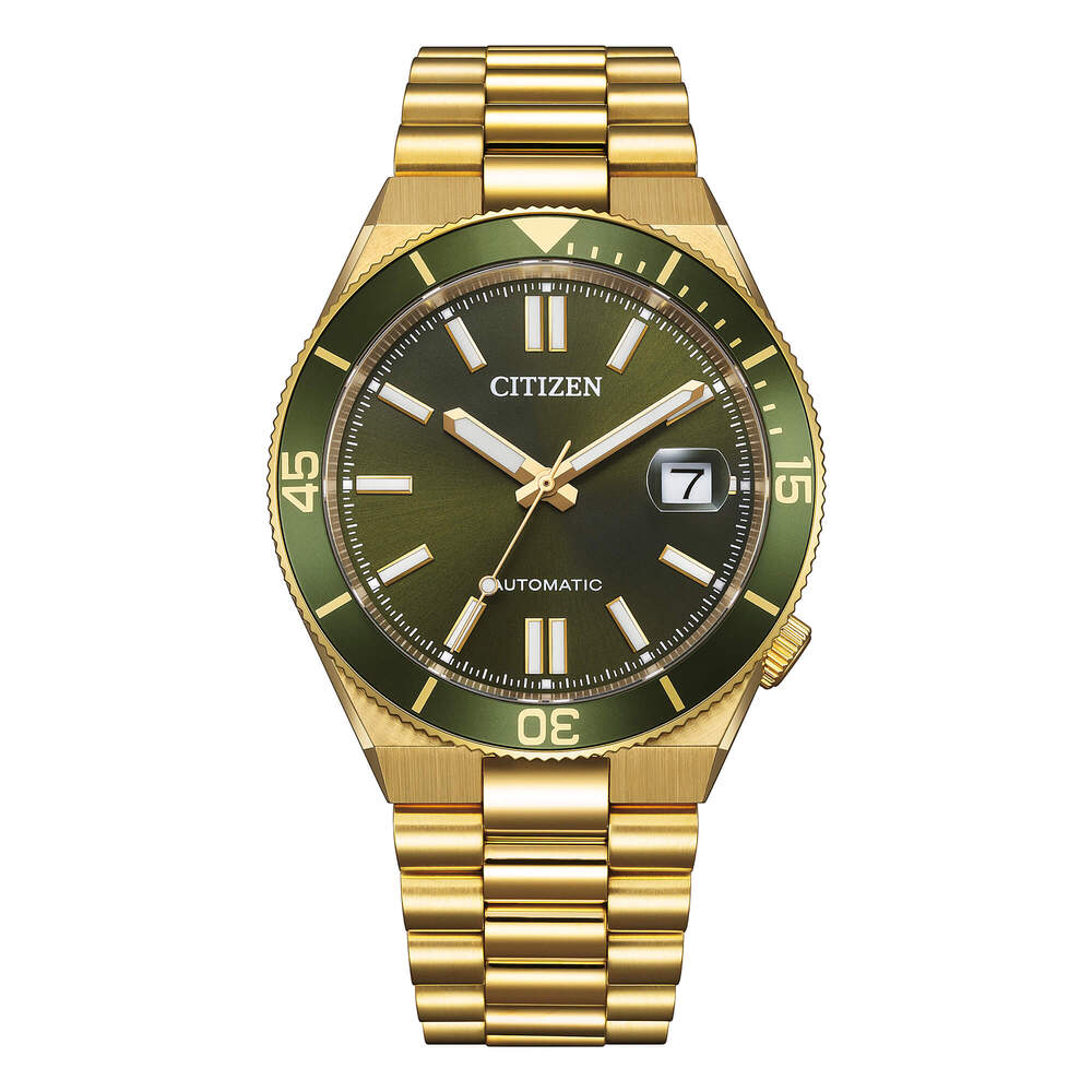 Orologio Citizen Automatico Tsuyosa Shore Golg Green