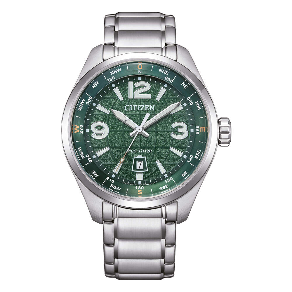 Orologio CITIZEN Urban Traveler Silver/Green