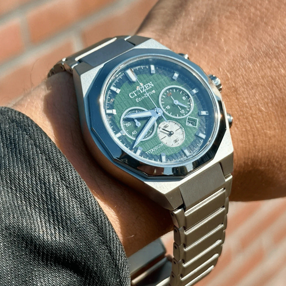 Orologio CITIZEN Zenshin Senkei Crono Super Titanio