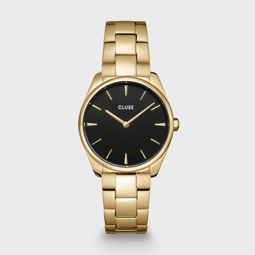 Orologio CLUSE Féroce Petite Steel Gold/Black
