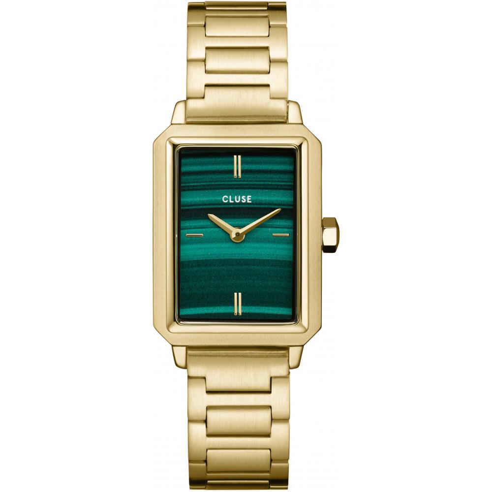 Orologio CLUSE Fluette Steel Green, Gold Colour