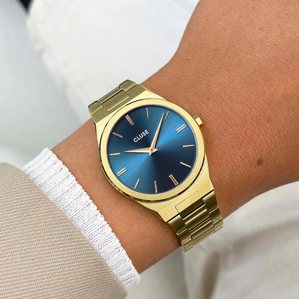 Orologio CLUSE Figoreux Special Edition Gold/Blue