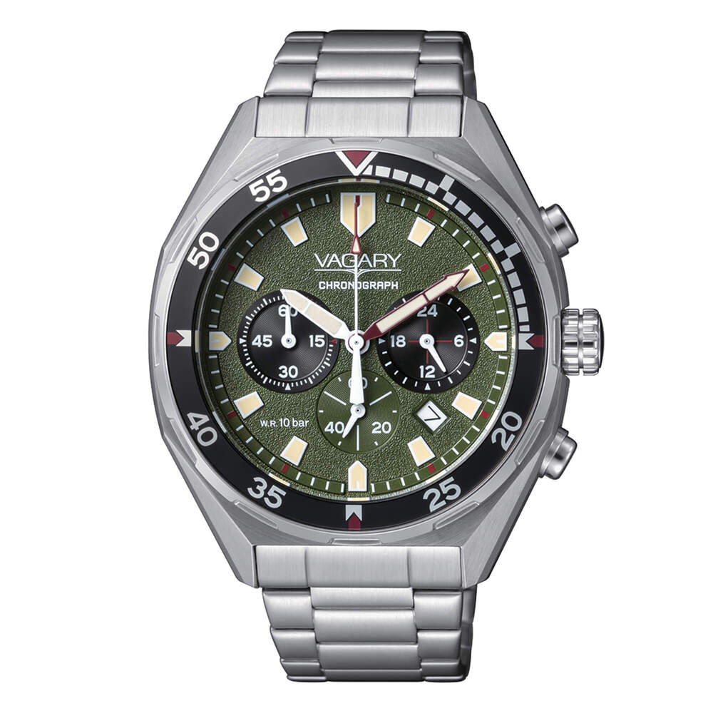 Orologio VAGARY by CITIZEN Aqua39 Crono Green