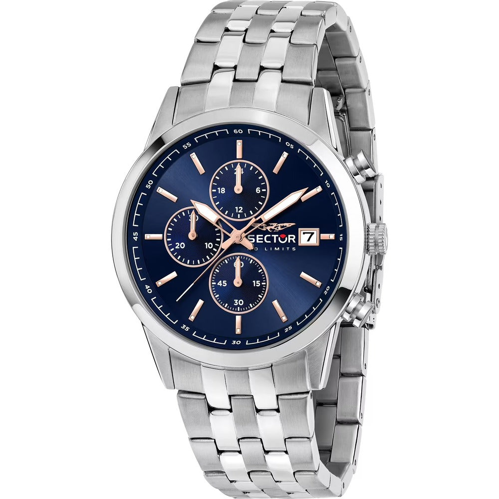 Orologio SECTOR Crono Silver/Blue